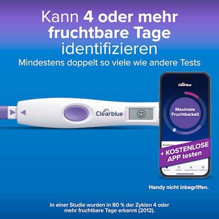 Ovulationstest Fortschrittlich & Digital Clearblue