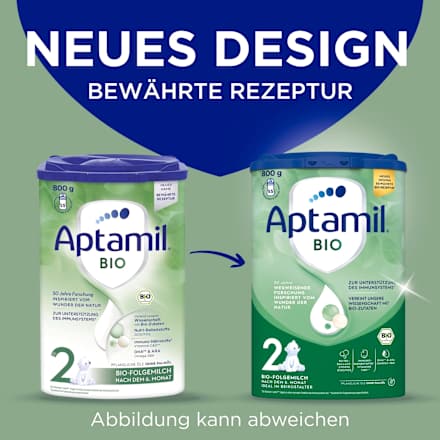 Folgemilch 2 Bio nach dem 6. Monat Aptamil