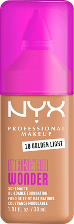 Foundation Make 'EM Wonder 18 Golden Light NYX PROFESSIONAL MAKEUP