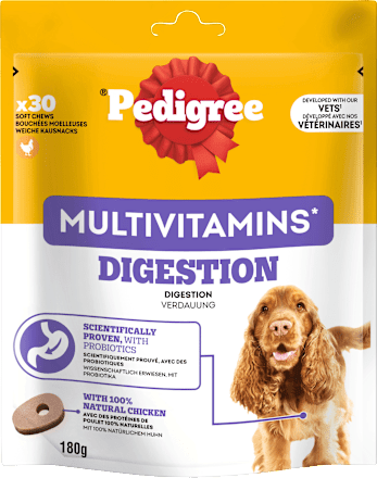 Nahrungsergänzung Hund Verdauung Multivitamine  Pedigree