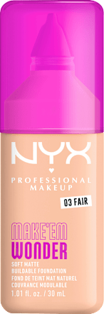 Foundation Make 'EM Wonder 03 Fair NYX PROFESSIONAL MAKEUP
