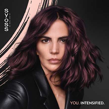 Vopsea de păr permanentă 3-3 Violet Închis syoss