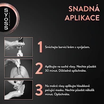 barva na vlasy Čokoládově hnědý 4-8 syoss