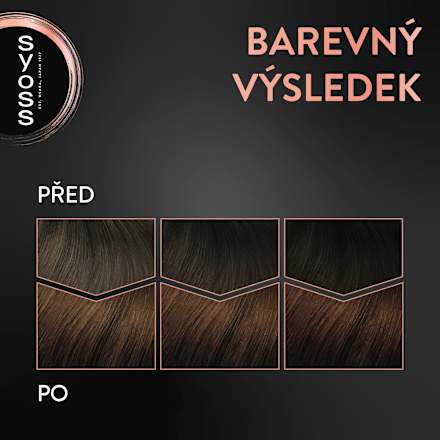 barva na vlasy Čokoládově hnědý 4-8 syoss