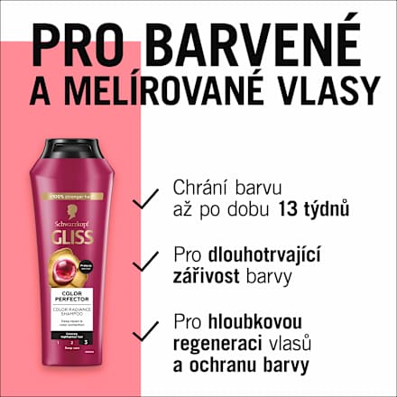 šampon na vlasy Repair & Protect Color Perfector Schwarzkopf GLISS
