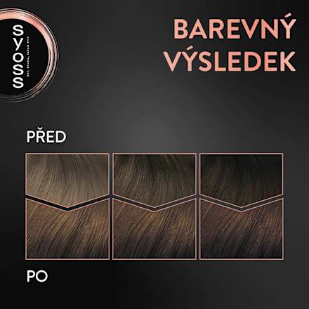 barva na vlasy Oříškově Hnědý 5-8 syoss