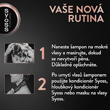 šampon na vlasy Intense Keratin syoss