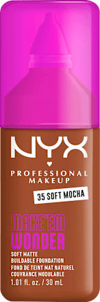 Foundation Make 'EM Wonder 35 Soft Mocha NYX PROFESSIONAL MAKEUP
