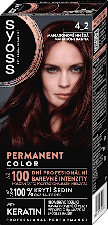 Boja za kosu - 4-2 Mahagony Brown Syoss