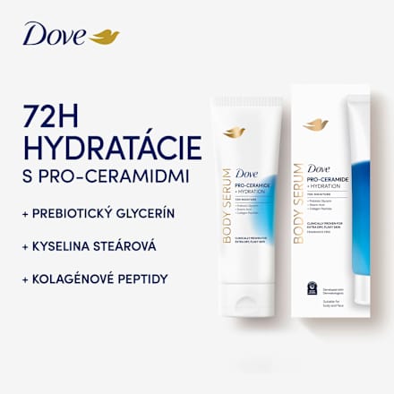 Telové sérum Pro-Ceramide + Hydration 72H Moisture Dove