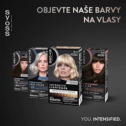 permanentní zesvětlovač na vlasy 13-5 Platinový zesvětlovač syoss