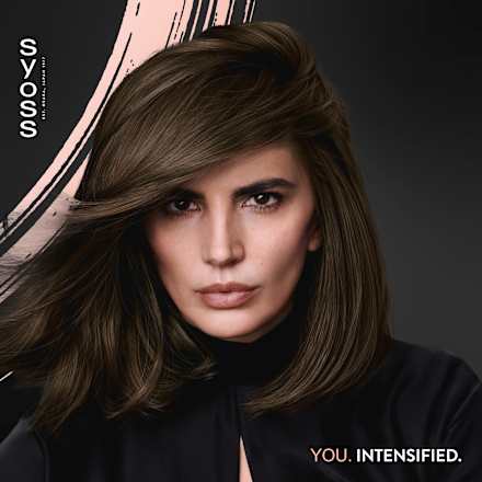 barva na vlasy Středně hnědý 4-1 syoss