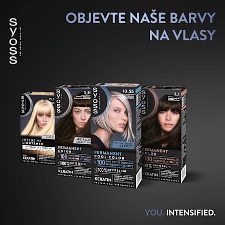 barva na vlasy Blond Cool Blonds10-55 Ultra platinová blond  syoss