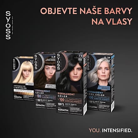 barva na vlasy 1-1 černý syoss