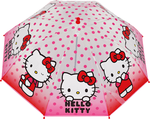 Detský manuálny neskladací dáždnik - Hello Kitty JFK Distribution