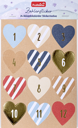 samolepky čísla Profissimo