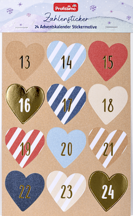 samolepky čísla Profissimo