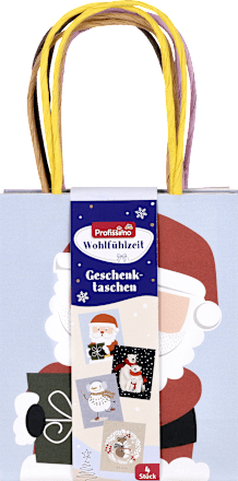 dárková taška mini vánoční postavičky Profissimo