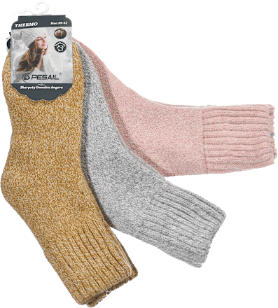 Ženske visoke nogavice, velikost: 39-42 (3 par) PESAIL