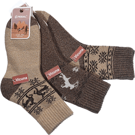 Ženske visoke termo nogavice, velikost: 39-42 (3 par) PESAIL