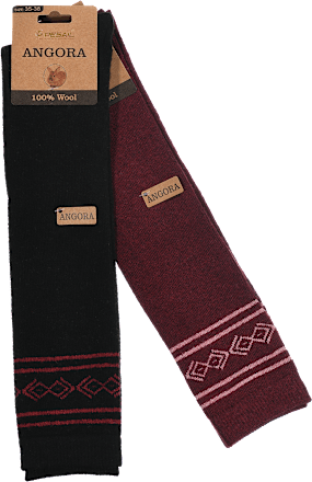 Ženske termo angora dokolenke, velikost 35-38 (2 par) PESAIL