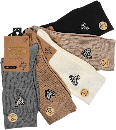 Visoke nogavice, velikost: 39-42 (5 par) PESAIL