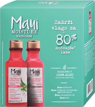 Darilni set za nego las Lightweight Hydration+ Maui MOISTURE