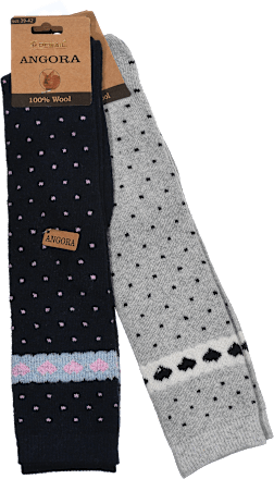 Ženske termo angora dokolenke, velikost 39-42 (2 par) PESAIL