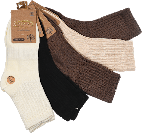 Ženske visoke nogavice, velikost: 35-38 (5 par) PESAIL