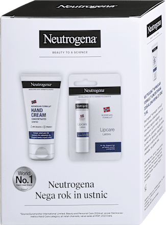 Darilni set za nego rok in ustnic Neutrogena
