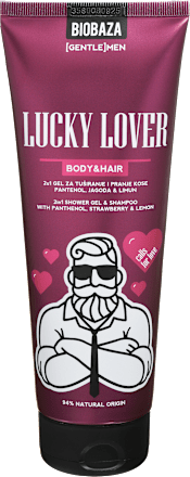 Gel za tuširanje 2 v 1 Lucky Lover Biobaza