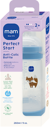 lahev Anti-colic, modrá, 260 ml mam
