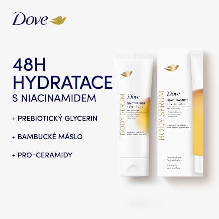 tělové sérum Niacinamide Even Tone Dove