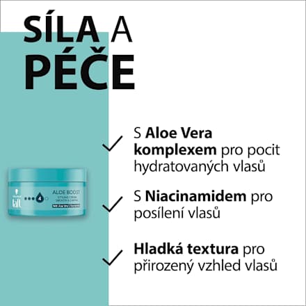 stylingový krém na vlasy Aloe Boost Schwarzkopf taft