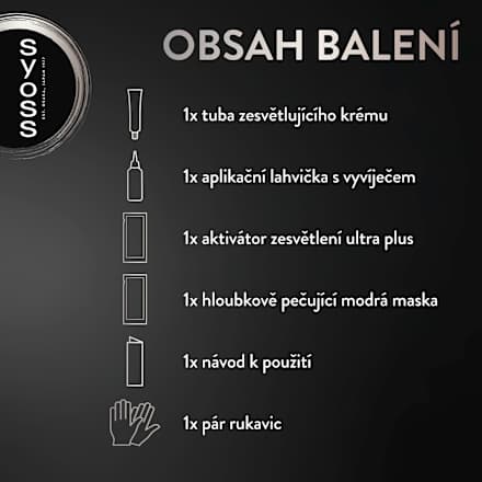 permanentní zesvětlovač na vlasy 13-0 Ultra syoss