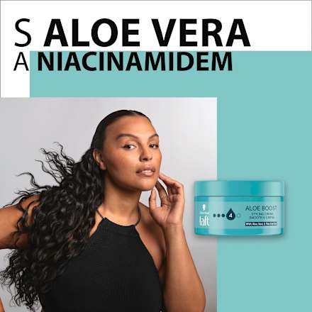 stylingový krém na vlasy Aloe Boost Schwarzkopf taft