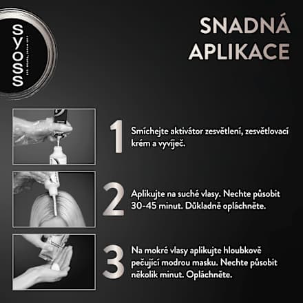 permanentní zesvětlovač na vlasy 13-0 Ultra syoss