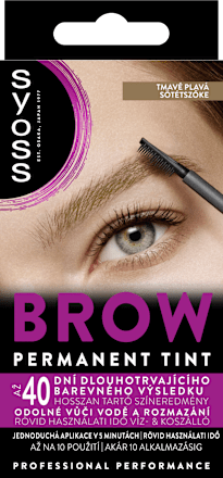 barva na obočí Brow Tint tmavě plavá syoss