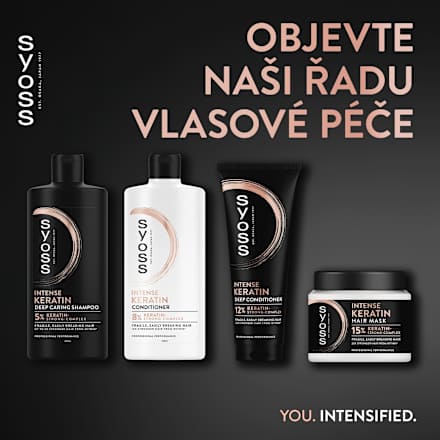 šampon na vlasy Intense Keratin syoss