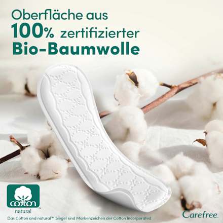 Slipeinlagen Organic Cotton Long Carefree