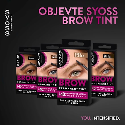 barva na obočí Brow Tint tmavě plavá syoss