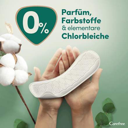 Slipeinlagen Organic Cotton Long Carefree