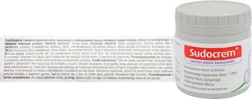 Krem na pieluszkowe odparzenia skóry i otarcia Sudocrem