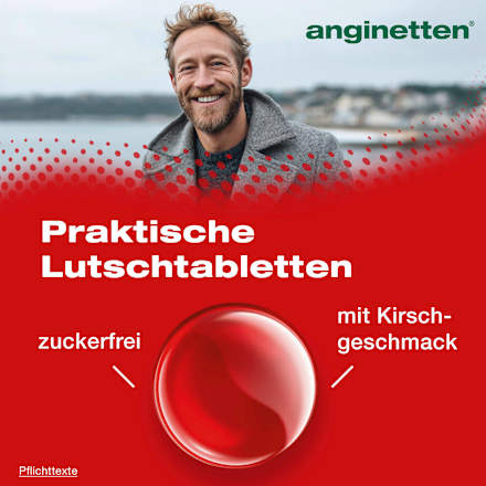 Halstabletten zuckerfrei Kirsche anginetten