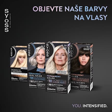 barva na vlasy Perleťově platinový 12-53 syoss