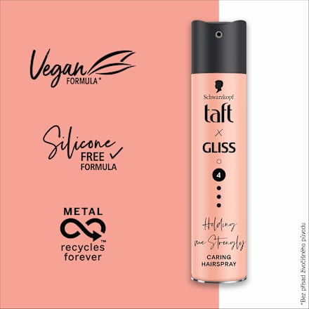 lak na vlasy Holding me Strongly Schwarzkopf taft