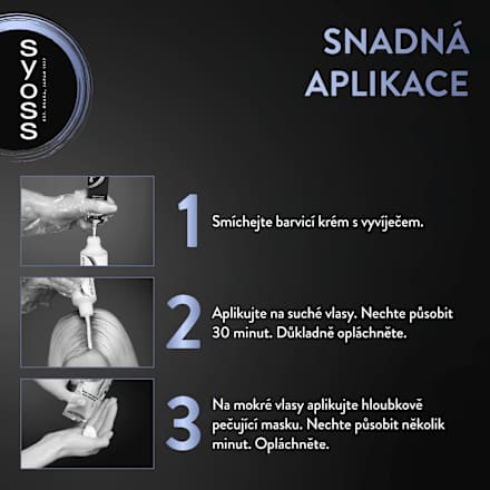 barva na vlasy 7-46 Chladná střední blond syoss