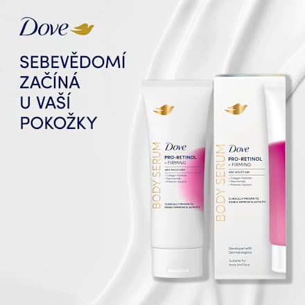 tělové sérum Firming Pro-Retinol Dove