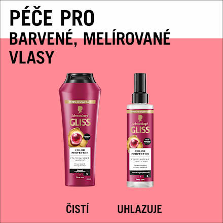 šampon na vlasy Repair & Protect Color Perfector Schwarzkopf GLISS