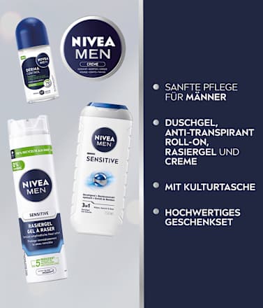 Geschenkset Travel Buddy + Kulturtasche 5tlg NIVEA MEN